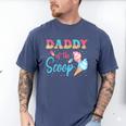Daddy Of The Scoop Ice Cream Gender Reveal Baby Shower Men's Comfort Colors T-Shirt Blue Jean