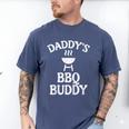 Daddys BBQ Buddy Cute Barbecue Family Match Boys Girls Kids Men's Comfort Colors T-Shirt Blue Jean