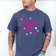 Daddy's Girl Shirt With Pink Lettering Men's Comfort Colors T-Shirt Blue Jean