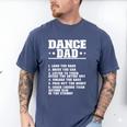 Dancer Dad Dancing Father Of A Dancer Dad Men's Comfort Colors T-Shirt Blue Jean