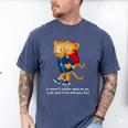 Daniel And Dad Tiger Dark Shirt Men's Comfort Colors T-Shirt Blue Jean
