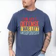 In My Defense i Was Left Unsupervised Introvert Men's Comfort Colors T-Shirt Blue Jean In My Defense i Was Left Unsupervised Introvert Men's Comfort Colors T-Shirt Blue Jean