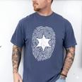 Deputy Sheriff DNA Sheriff Graduation 6 Star Badge Men's Comfort Colors T-Shirt Blue Jean