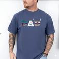 Disney Frozen Olaf Sven Kristoff Father’s Day Birthday Dad Men's Comfort Colors T-Shirt Blue Jean