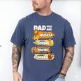 Disney The Lion King Dad You Are Word Stack Men's Comfort Colors T-Shirt Blue Jean