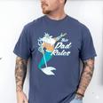 Disney The Little Mermaid King Triton Dad Men's Comfort Colors T-Shirt Blue Jean