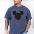 Disney Mickey Mouse Dad Family Small Men's Comfort Colors T-Shirt Blue Jean Disney Mickey Mouse Dad Family Small Men's Comfort Colors T-Shirt Blue Jean