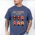 I Dont Like Morning People Introvert Coffee Lover Antisocial Men's Comfort Colors T-Shirt Blue Jean