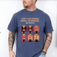 I Dont Like Morning People Introvert Coffee Lover Antisocial Premium Men's Comfort Colors T-Shirt Blue Jean