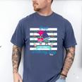 DreamWorks Trolls Dad Of The Birthday Boy Men's Comfort Colors T-Shirt Blue Jean DreamWorks Trolls Dad Of The Birthday Boy Men's Comfort Colors T-Shirt Blue Jean
