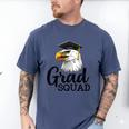 Eagle Grad Squad Class Of 2019 Graduation Men's Comfort Colors T-Shirt Blue Jean