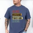 Father Husband Pakistani Legend Pakistan Dad Father's Day Men's Comfort Colors T-Shirt Blue Jean