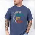 Fathers Day Golfer Dad Golfing Best Papa By Par Golf Men's Comfort Colors T-Shirt Blue Jean