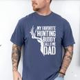 My Favorite Hunting Buddy Calls Me Dad Shirt Men Deer Hunter Men's Comfort Colors T-Shirt Blue Jean