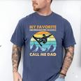 My Favorite Snowboarding Buddies Call Me Dad Snowboarder Men's Comfort Colors T-Shirt Blue Jean