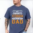 My Favorite Veterinarian Calls Me Dad Fathers Day Men's Comfort Colors T-Shirt Blue Jean My Favorite Veterinarian Calls Me Dad Fathers Day Men's Comfort Colors T-Shirt Blue Jean