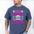 Female Lawyer Women Law Student Graduation Bar Exam Men's Comfort Colors T-Shirt Blue Jean