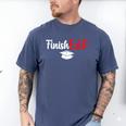 FinishEdD Doctor Of Education Graduate EdD Graduation Men's Comfort Colors T-Shirt Blue Jean