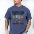 Fishing Tuna Bass Rod Fisherman Cool Dad Quote Men's Comfort Colors T-Shirt Blue Jean