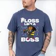 Floss Like A Boss Shirt Class Of 2019 Graduation Kids Men's Comfort Colors T-Shirt Blue Jean