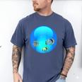 Frutiger Aero Aesthetic Tech Orb Fishes Raglan Baseball Tee Men's Comfort Colors T-Shirt Blue Jean Frutiger Aero Aesthetic Tech Orb Fishes Raglan Baseball Tee Men's Comfort Colors T-Shirt Blue Jean