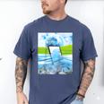 Frutiger Aero Aesthetic Tech Water Fishes Monitor Screen Raglan Baseball Tee Men's Comfort Colors T-Shirt Blue Jean Frutiger Aero Aesthetic Tech Water Fishes Monitor Screen Raglan Baseball Tee Men's Comfort Colors T-Shirt Blue Jean