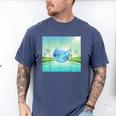 Frutiger Aero Y2k Aesthetic Palm Trees Cyber Beach World Men's Comfort Colors T-Shirt Blue Jean Frutiger Aero Y2k Aesthetic Palm Trees Cyber Beach World Men's Comfort Colors T-Shirt Blue Jean