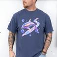 Frutiger Aero Y2K Chrome Dolphin Men's Comfort Colors T-Shirt Blue Jean Frutiger Aero Y2K Chrome Dolphin Men's Comfort Colors T-Shirt Blue Jean