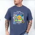 Frutiger Aero Y2K Meme Graphic 2000s Nostalgia Men's Comfort Colors T-Shirt Blue Jean