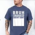 Funny College School Graduation 2025 I Graduated Sign My Men's Comfort Colors T-Shirt Blue Jean