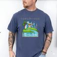 Future City Wind Power Frutiger Aero Y2K Style Ocean Men's Comfort Colors T-Shirt Blue Jean Future City Wind Power Frutiger Aero Y2K Style Ocean Men's Comfort Colors T-Shirt Blue Jean
