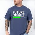 Future Engineer Loading Bar Cool Graduation Men's Comfort Colors T-Shirt Blue Jean