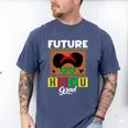 Future HBCU Grad HBCU Tomorrow Girl Graduation Kids Men's Comfort Colors T-Shirt Blue Jean
