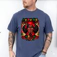 Future HBCU Grad History Girl Graduation HBCU Men's Comfort Colors T-Shirt Blue Jean