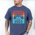 Game Over Class Of 2023 Shirt Students Graduation Men's Comfort Colors T-Shirt Blue Jean