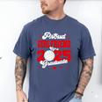 Girlfriend Of a 2025 Graduate Prom Graduation 25 VolleyBall Men's Comfort Colors T-Shirt Blue Jean