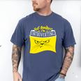 Go Away I'm Introverting Antisocial Shy Introvert Men's Comfort Colors T-Shirt Blue Jean