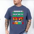 Goodbye 1st Grade First Summer Graduation Last Day Boys Men's Comfort Colors T-Shirt Blue Jean