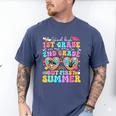 Goodbye 1st Grade Graduation To 2nd Grade But First Summer Men's Comfort Colors T-Shirt Blue Jean
