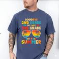 Goodbye 2nd Grade Graduation To 3rd Grade Hello Summer Kids Men's Comfort Colors T-Shirt Blue Jean