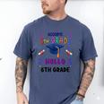 Goodbye 5th Grade Graduation 2025 6th Grade Graduate Kids Men's Comfort Colors T-Shirt Blue Jean