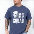 Grad Squad Graduate Graduation T-Shirt Graduation Idea Men's Comfort Colors T-Shirt Blue Jean