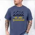We Are Graduated Graduation Class Of 2025 Family Crew Men's Comfort Colors T-Shirt Blue Jean