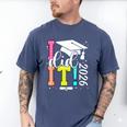 I Did It Graduation 2026 Graduate Class Of 2025 Senior 26 Men's Comfort Colors T-Shirt Blue Jean