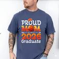 Graduation Basketball Retro Proud Mom Of A 2026 Graduate Men's Comfort Colors T-Shirt Blue Jean