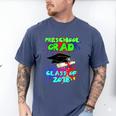 Graduation Class 2018 Cap Gown Shirt Preschool Graduate Men's Comfort Colors T-Shirt Blue Jean
