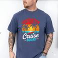 Graduation Cruise Squad 2025 Cruising Graduation Trip Men's Comfort Colors T-Shirt Blue Jean