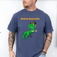 Graduation Dinosaur Smarty Saurus Rex Diploma Dinosaur Men's Comfort Colors T-Shirt Blue Jean