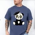 Graduation Panda Bear 2017 Graduate Graduation T-Sh Men's Comfort Colors T-Shirt Blue Jean