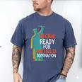 Graduation T-Shirt For College n High School Grad Men's Comfort Colors T-Shirt Blue Jean